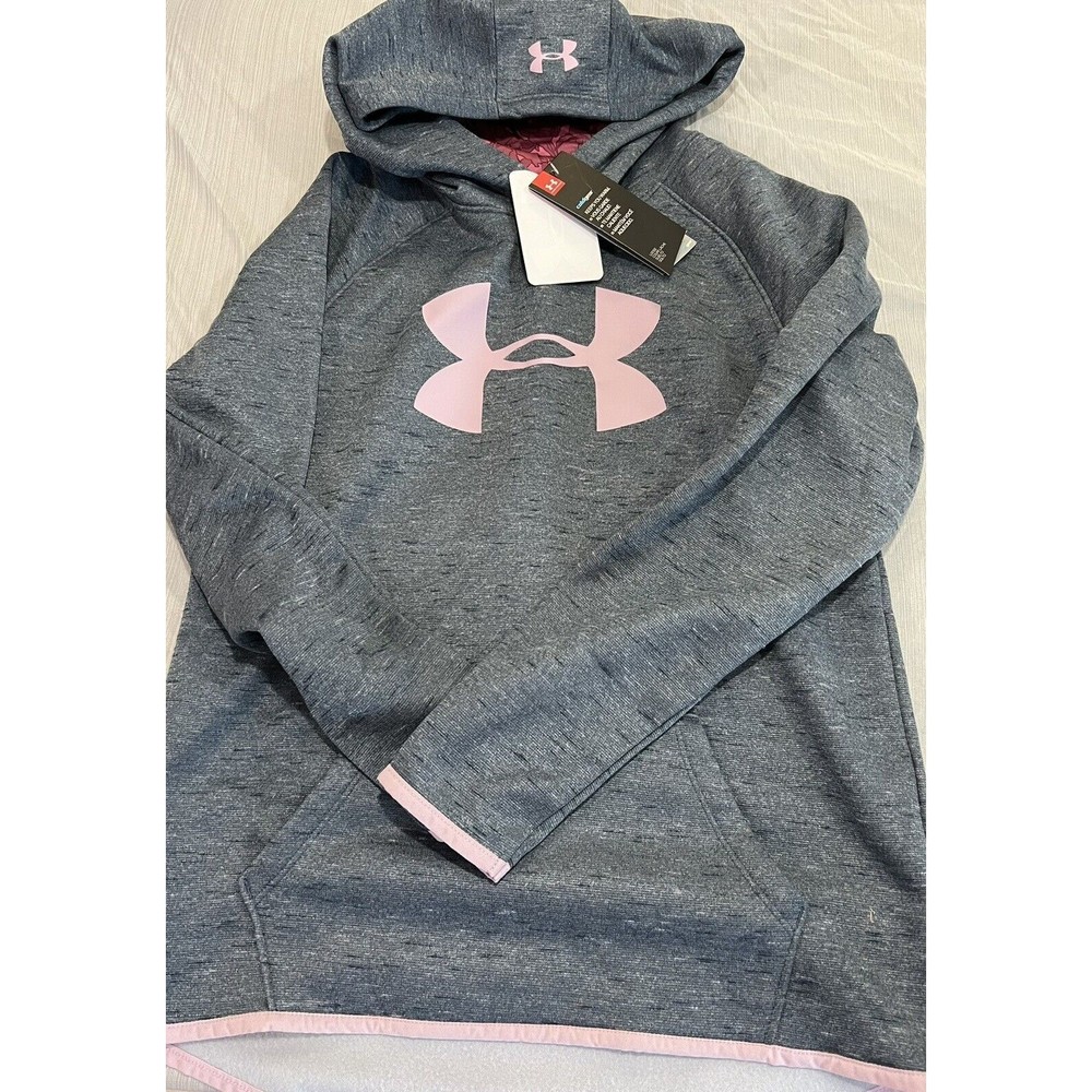 under armour zip hoodie youth large